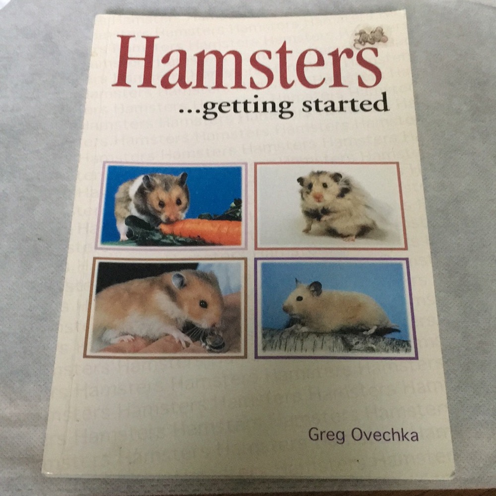 “Hamsters…getting started” Manual